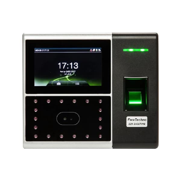 دستگاه حضور و غیاب فراتکنو ترکیبی چهره و اثر انگشت ظرفیت ۳۰۰۰ نفر مدل Uface302